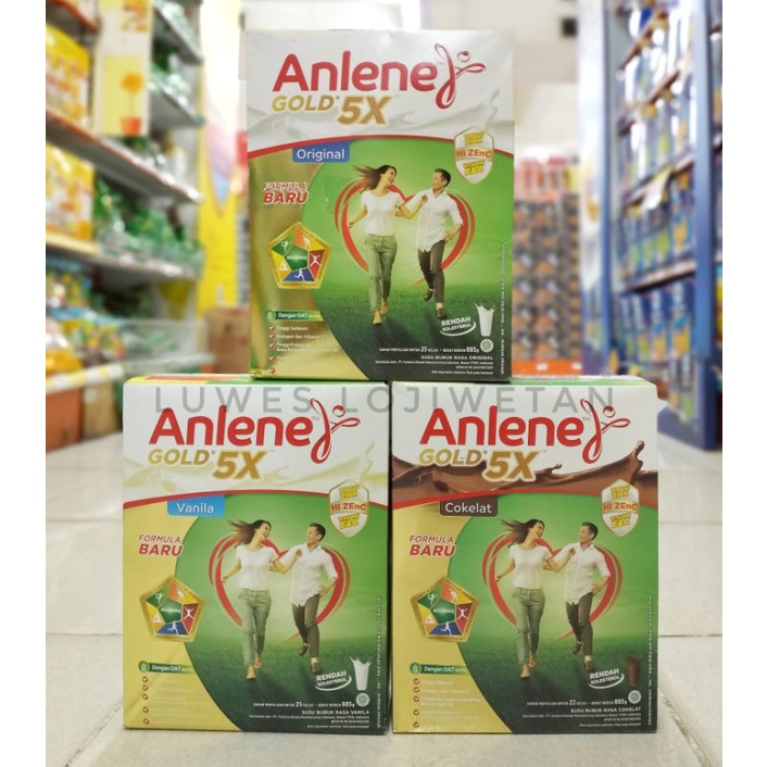 

Anlene Gold 5X 850gr Original/Coklat/Vanila