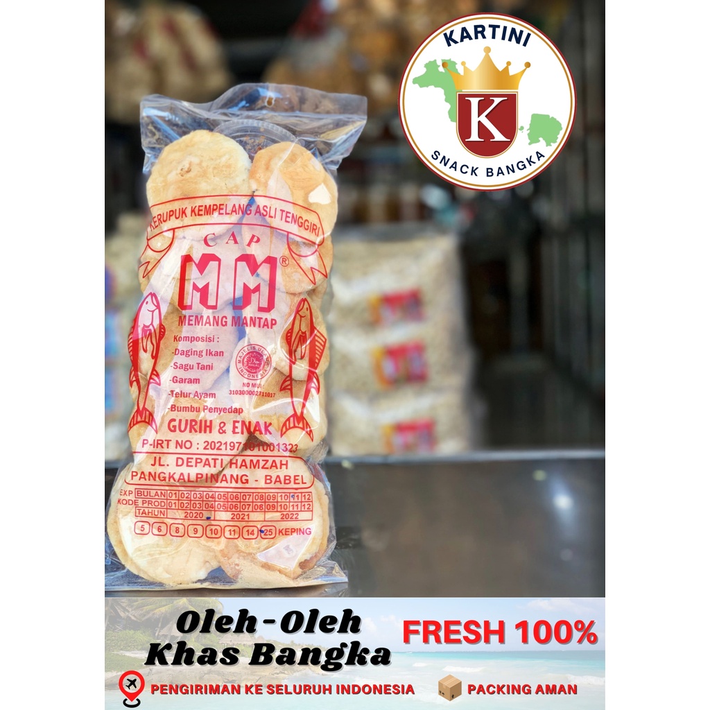 

Kemplang Panggang MM 200gr Khas Bangka