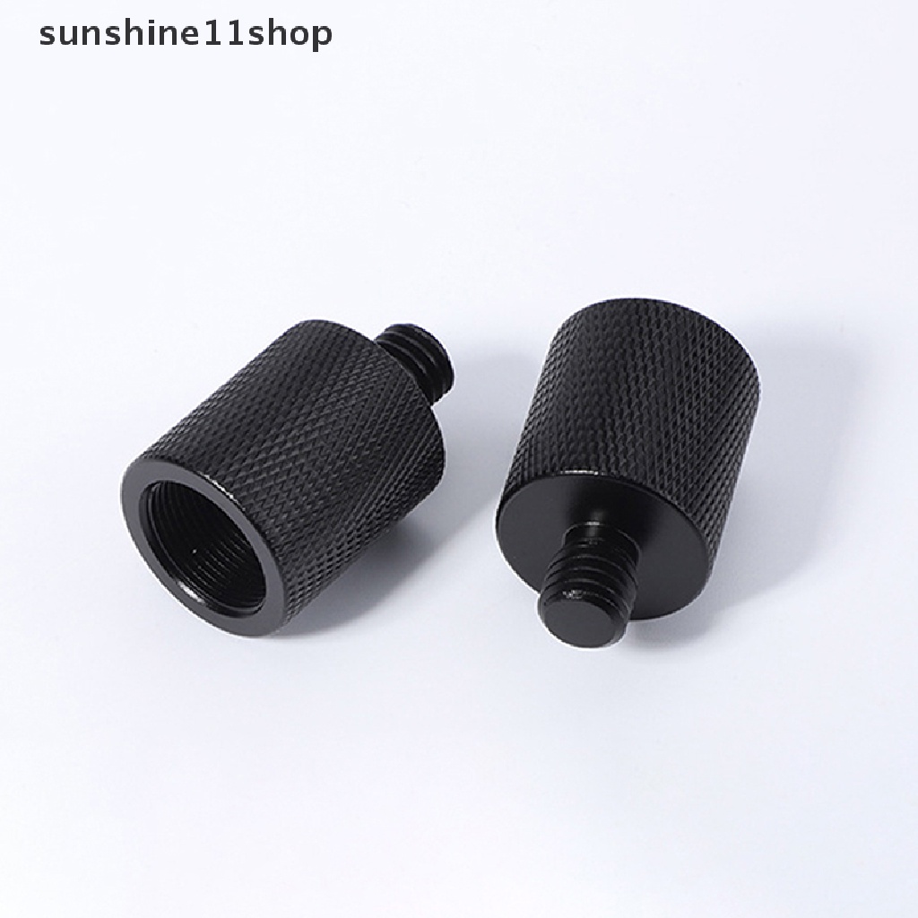 Sho5/8-27 Ke 1/4 3/8 Screw Microphone Holder Konversi Sekrup Mic Stand Monopod Tripod Adapter Mount Sekrup Untuk Lampu Flash N