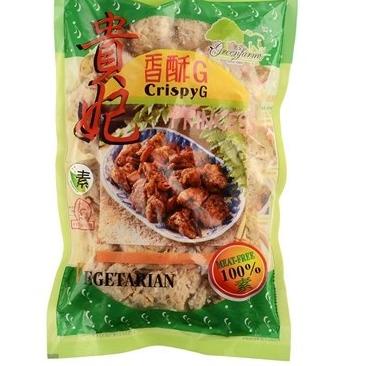 

♣ VEGETARIAN Greenfarm crispy G / ayam crispy G Vegetarian / kui Fei / ayam putih Vegetarian ♫