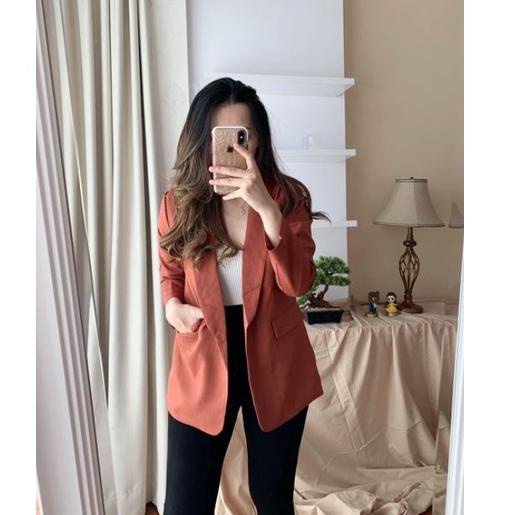 TERBAIK LOVIND Korean Blazer Premium Import tebal adem 7503