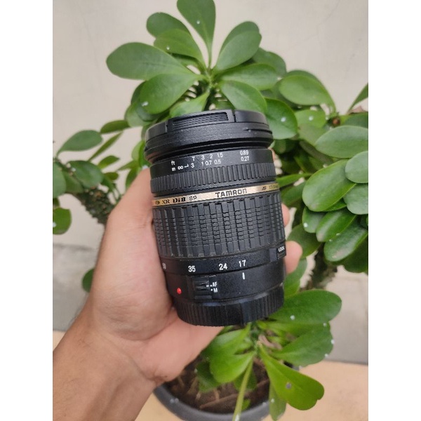 TAMRON 17-50MM F2.8 FOR CANON LENSA TAMRON 17-50MM F/2.8 CANON BEKAS LENSA WIDE