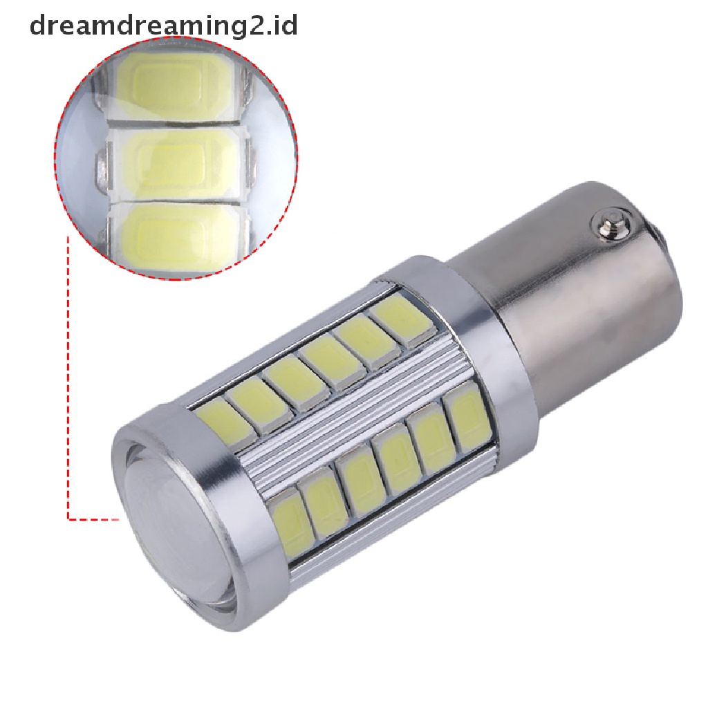 (dream) 1156lampu Sein Rem Ekor Mobil LED Terang Bohlam Lampu Mundur.