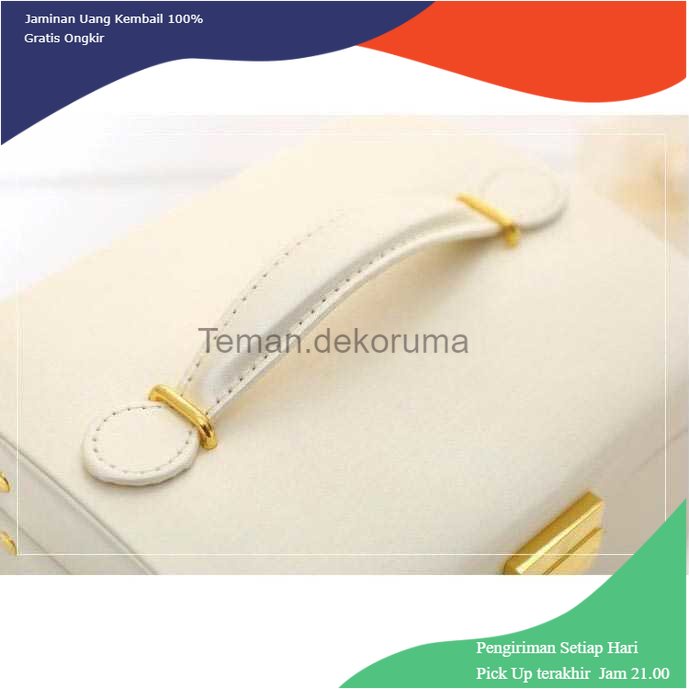 TD- TMP DINIWELL Kotak Penyimpanan Perhiasan 3 Layer - C468