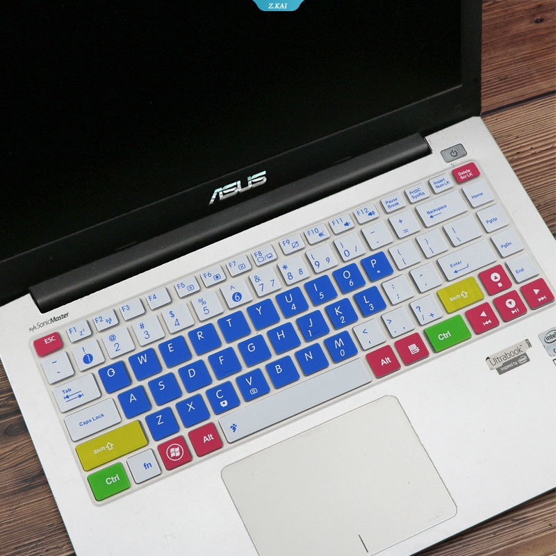 Cover Keyboard Bahan Silikon Inggris Cocok Untuk Notebook ASUS 14inch ASUS X441 E402 X455L X454L X453M X441N X441M 14film Pelindung Anti Air [ZK]