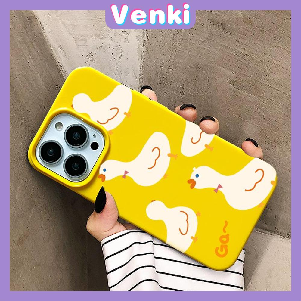 Phone Case Soft TPU Glossy Yellow Candy Case Cute Cartoon Duck Camera Protection Shockproof For iPhone 14 13 12 11 Pro Max 7 8 Plus X XR