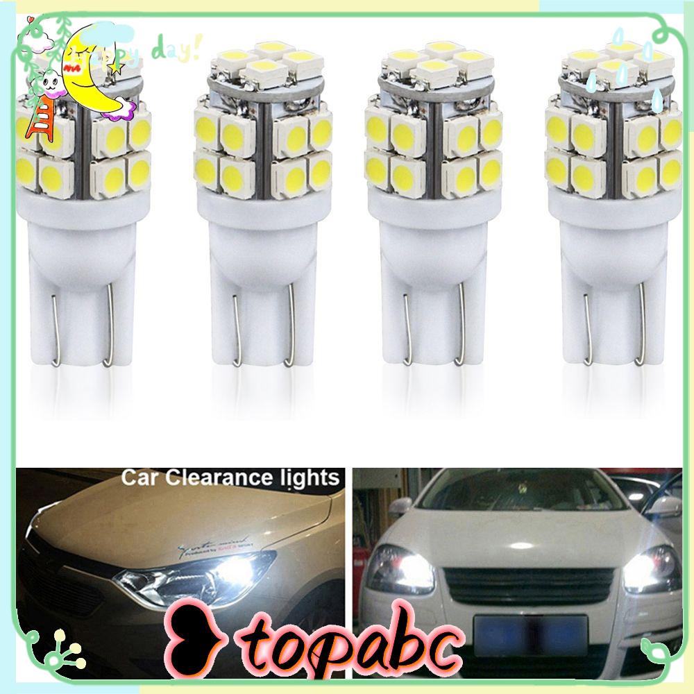 Top 4Pcs Lampu Plat Nomor 4Pcs Bohlam Lampu3528 20SMD 12V LED Dome Map