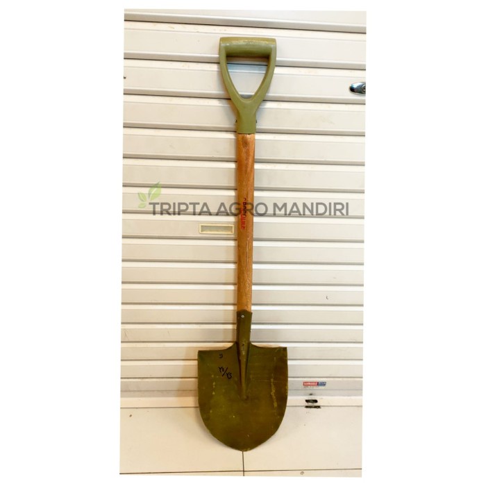 Terlaris Sekop Shovel Lancip Gagang Kayu Crocodile Buaya