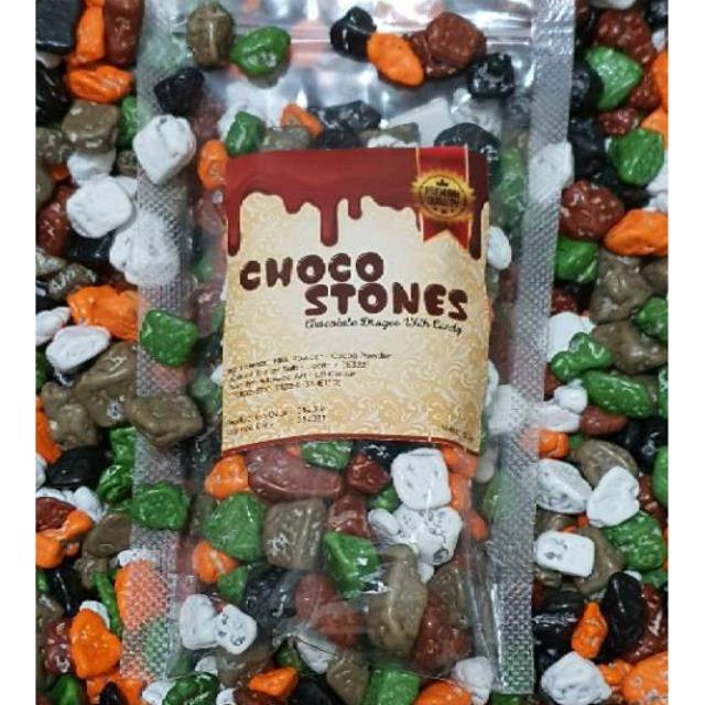 Coklat kerikil coklat batu lapis permen 150gr