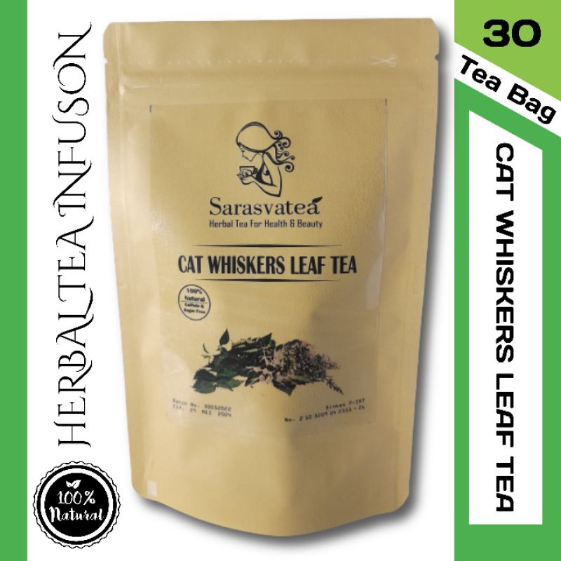 

Cat Whiskers Tea : Teh Daun Kumis Kucing (30 Tea Bag)