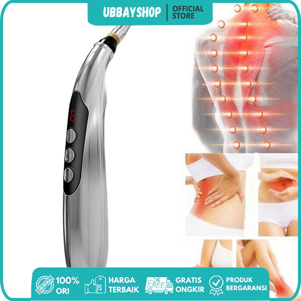 Alat Akupuntur Magnetic Therapy Pen Massager 9 Gears - W-912R