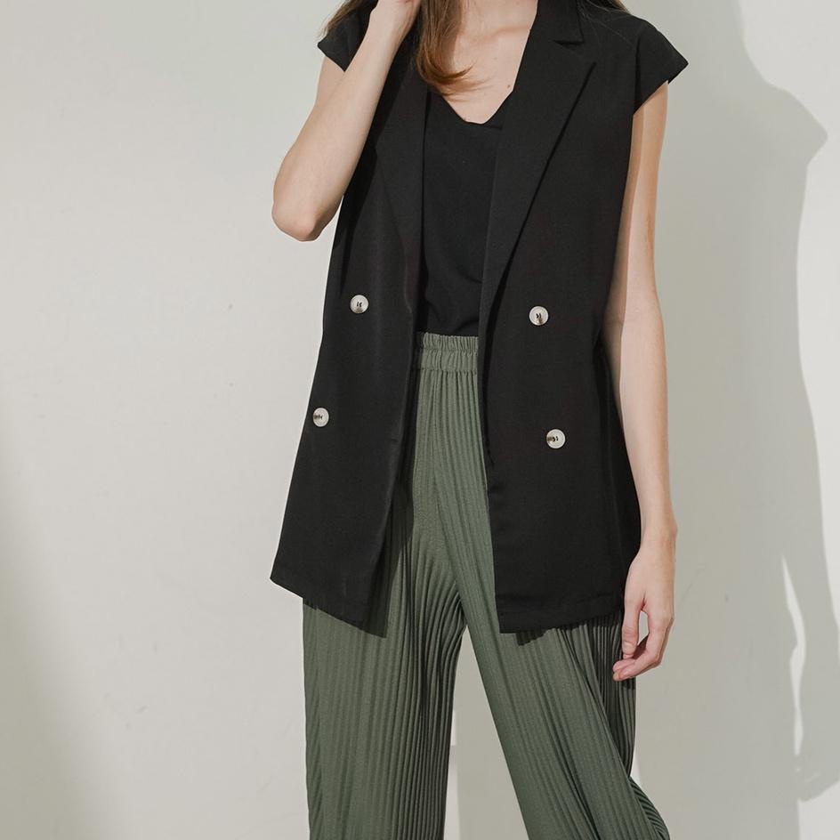 Promosi Menarikv2V6h This Is April X Jessica Mila Atasan Wanita JM Lindea Vest – Black 182933