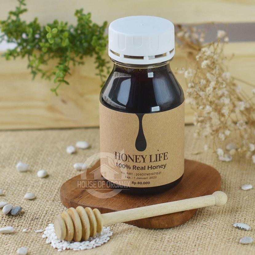 

℗ Honey Life Raw Wild Forest Honey - 250 Ml ➫