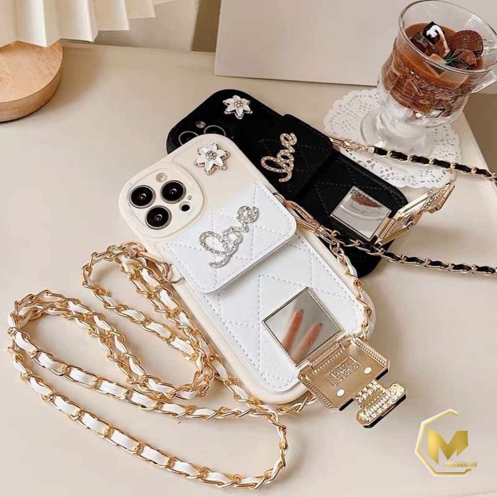 GC06 SOFTCASE TAS TALI RANTAI FOR XIAOMI REDMI MI A1 2022 4A 4X 5 5+ 5A 6 6A 7 8 9 9T 9A 9C 10 10C 10A  POCO M3 M4 M55 X3 X4 PRO MA3970