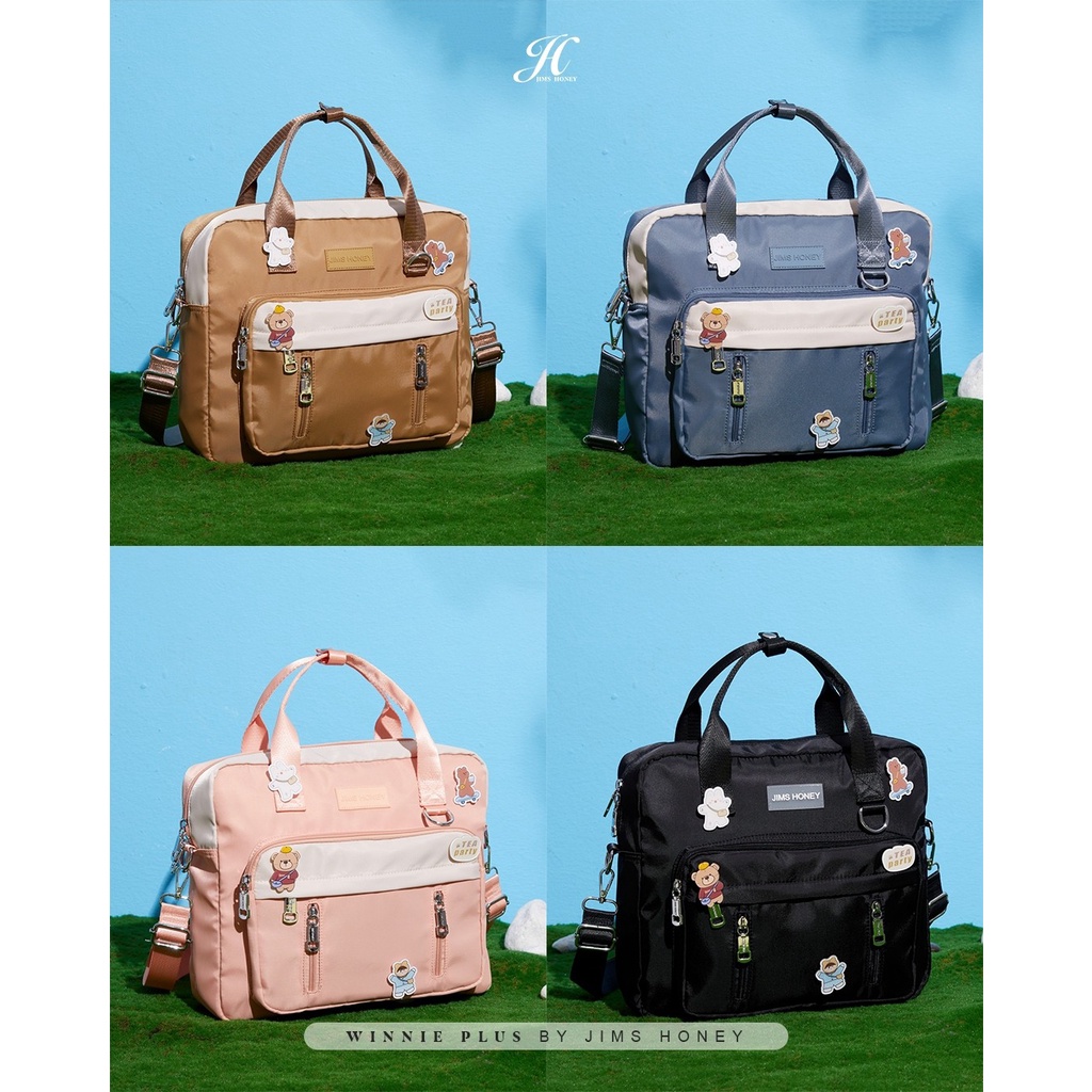 Tas Wanita Jims Honey WINNIE PLUS Bag Hand Bag Ransel Sling Bag Tas Multifungsi