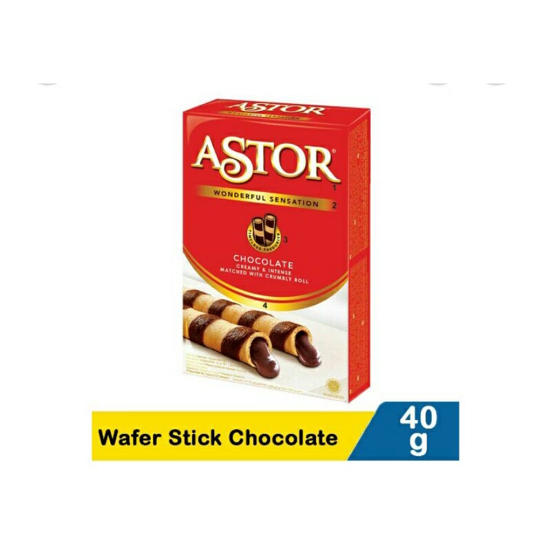 

Astor Wafer Stick Chocolate 40G