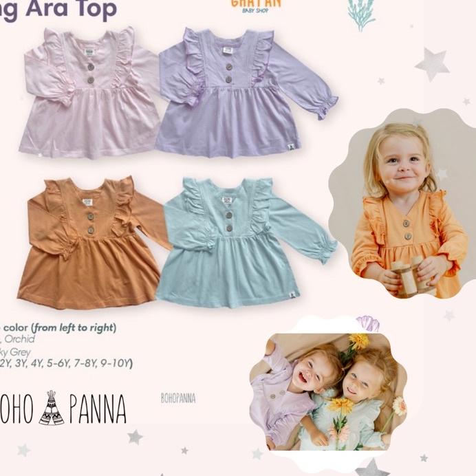 ✧ Bohopanna Long Ara Top - Bohobaby Ara Long Top ♢