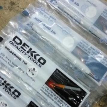 Mata Solder Dekko 100W 100 Watt / Solder Tip / Bit rajaav77 Juara