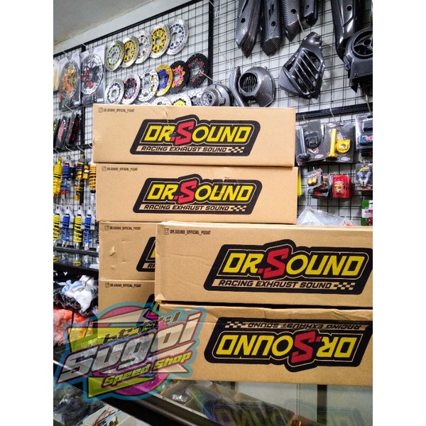 Original knalpot dr sound copy cms