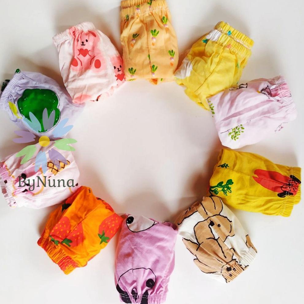 ISI 20 CD CELANA DALAM ANAK PEREMPUAN BAHAN GARMEN EKSPORT KOREA DOLL (KODE 193)