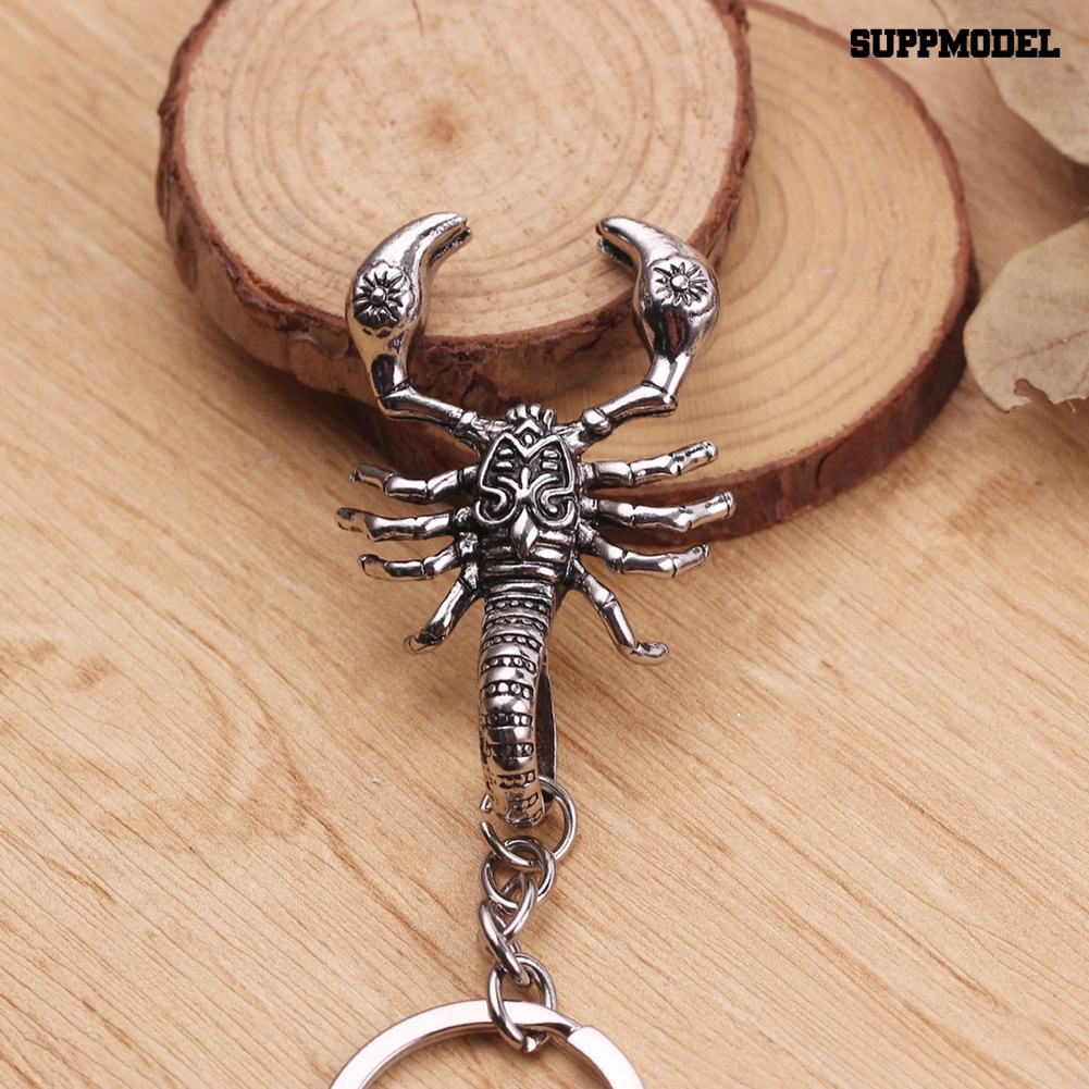 [SM] Retro Unisex Alloy Scorpion Pendant Gantungan Kunci Tas Hiasan Gantung Key Chain Ring