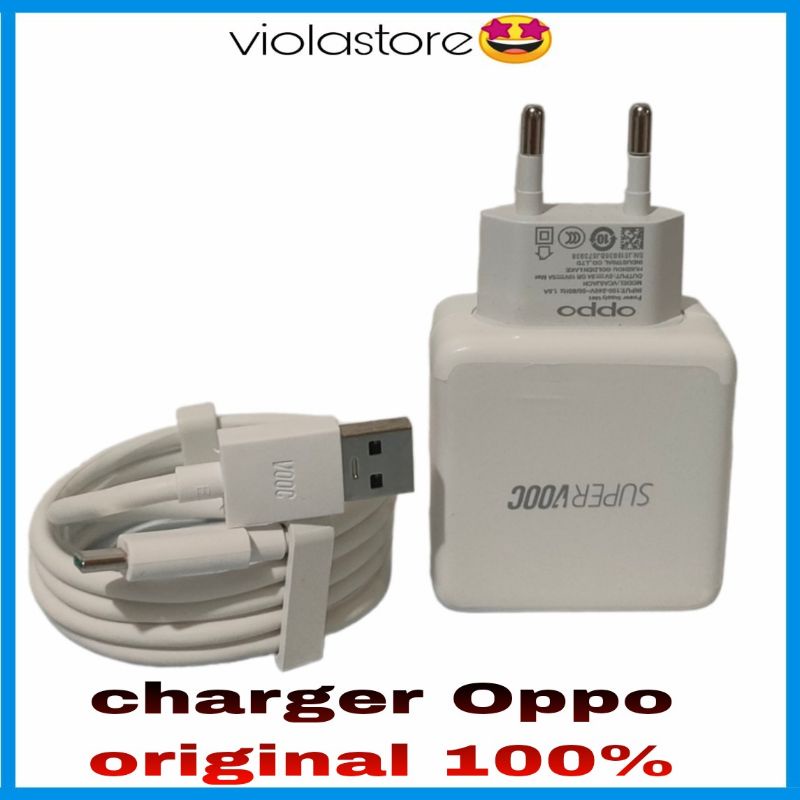 Charger Oppo original 100% fastcharging/super dart tipe c