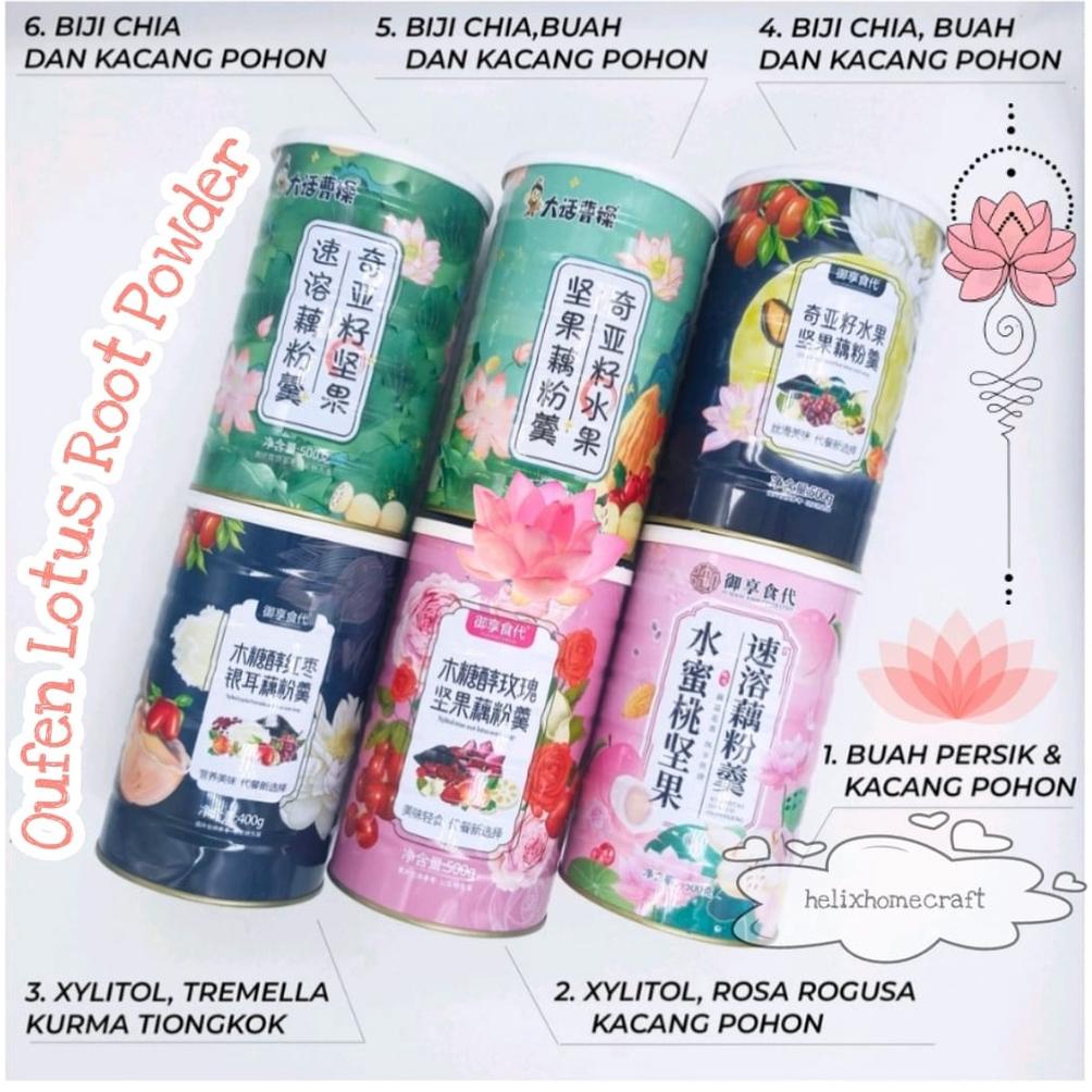 

Bwc77 Oufen Lotus Root Powder Bubuk Akar Teratai Makanan DIET Healthy FOOD ...,,