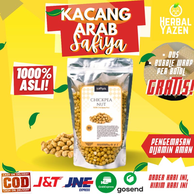 

Kacang Arab India 250 500 gr gram 1 Kg Makanan Ringan Snack Oleh Oleh Haji dan Umroh Herbal Yazen