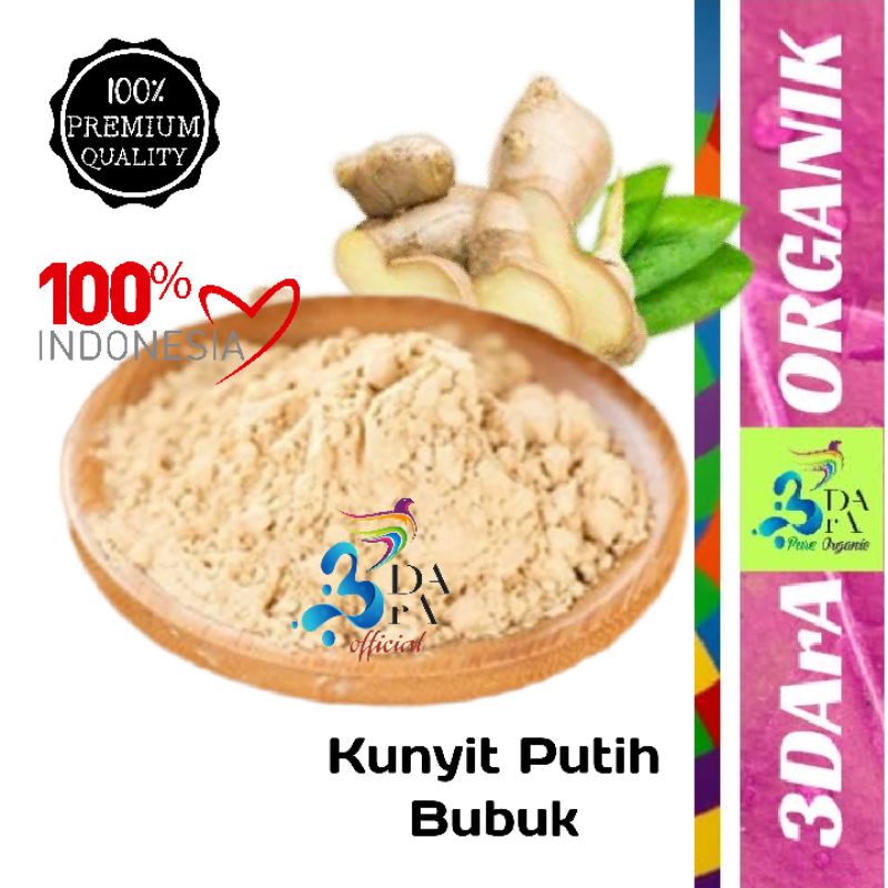 

Bubuk Kunyit Putih 100gr - Kunir Putih Premium Murni Tanpa Campuran