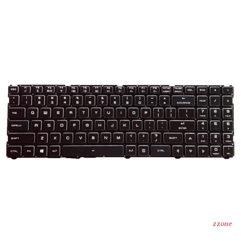 Zzz Untuk Mesinnike Z3 Z2 G65T AirPLUS 7000an Keyboard US Dengan Backlit Huruf Putih