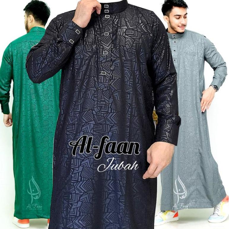 Harga Bersahabat gamis jubah pria dewasa jubah mewah jubah embos jubah alfaan exclusive