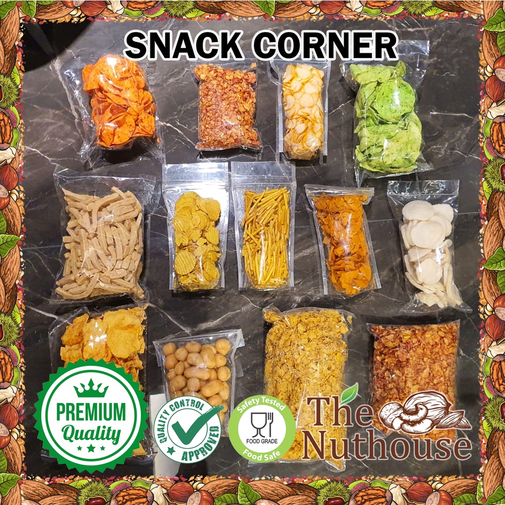 Various Snack Chips / Aneka Camilan Krupuk / Jajanan Keripik