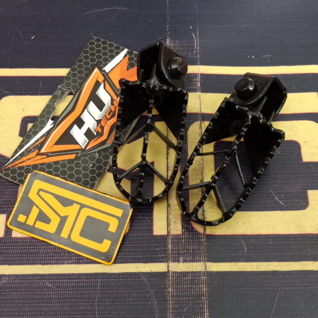 Foot Step / Pijakan Kaki Depan Lebar Universal Trail / KLX / CRF / TS / Supermoto / DTracker / KLX B