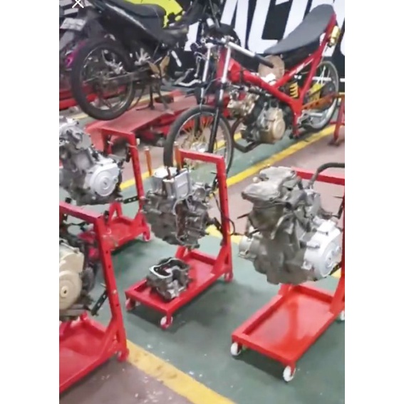 Engine Stand Alat Dudukan Mesin Motor Universal Bebek matic sport