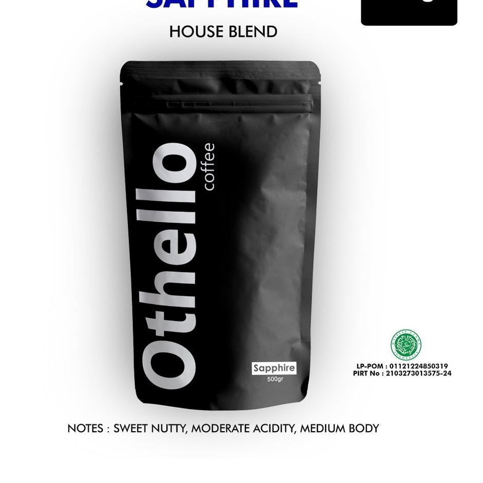 

▲ OTHELLO Coffee House Blend Sapphire 500Gram ☂