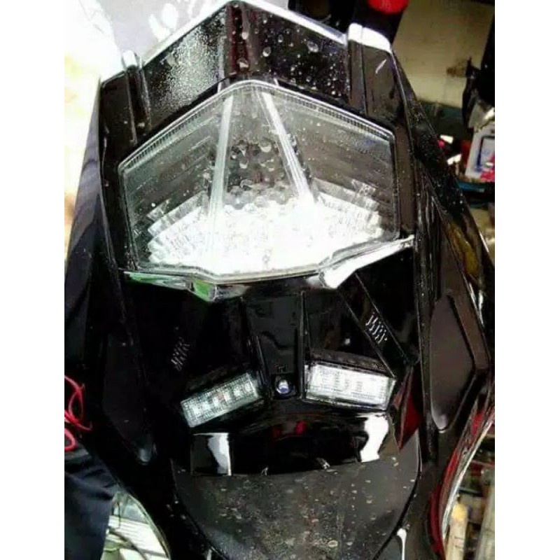 fender variasi fender r15 ninja 250 gsx cbr undertail fender mhr sein belakang