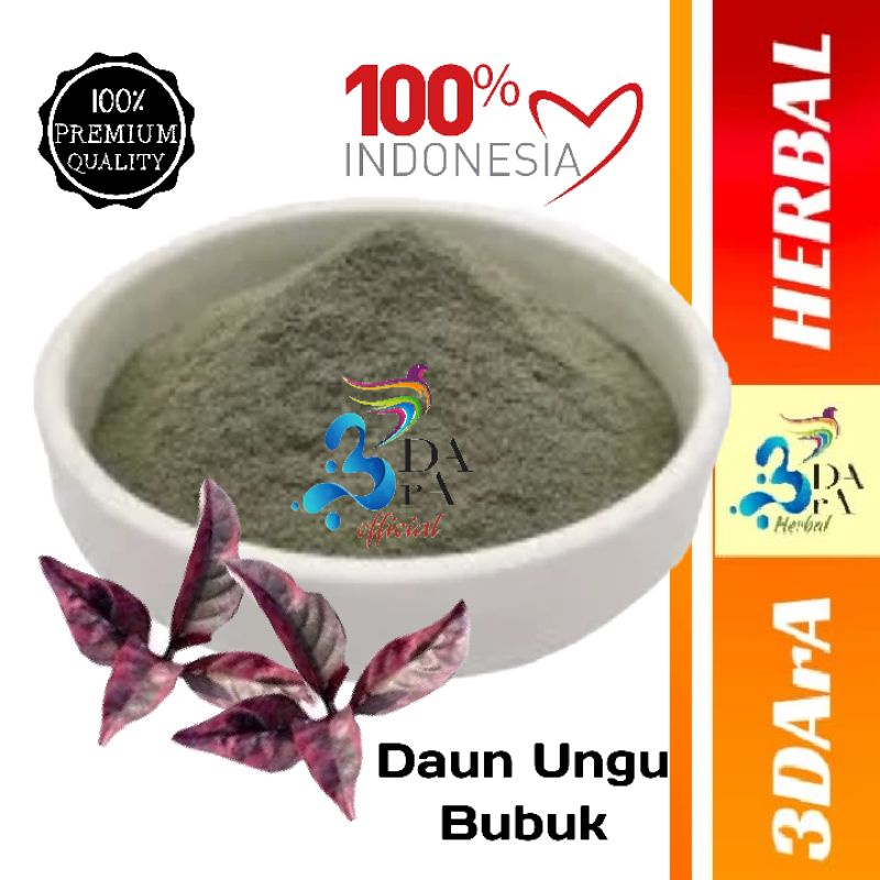 

Bubuk Daun Ungu 500gr - Bubuk Daun Unggu Premium