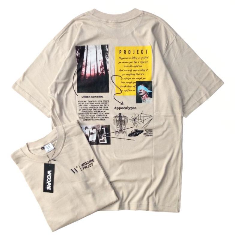kaos putih polos|kaos polos|kaos|kaos pria Kaos WOOPIE PROJECT Original Kaos Distro Pria Kaos Pria K