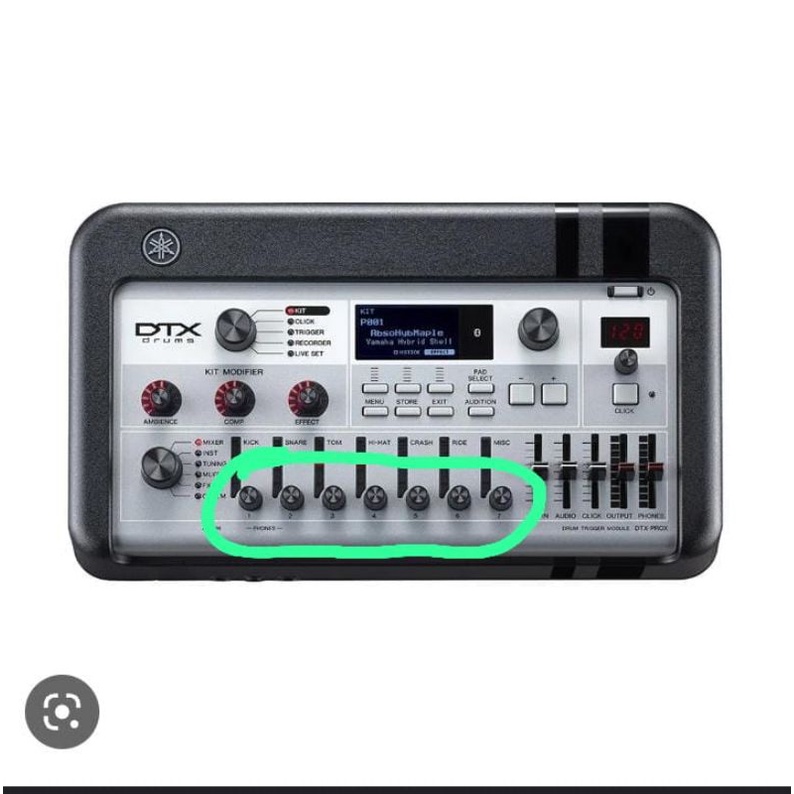 Knop Volume Modul Drum Elektrik Yamaha DTX PROX