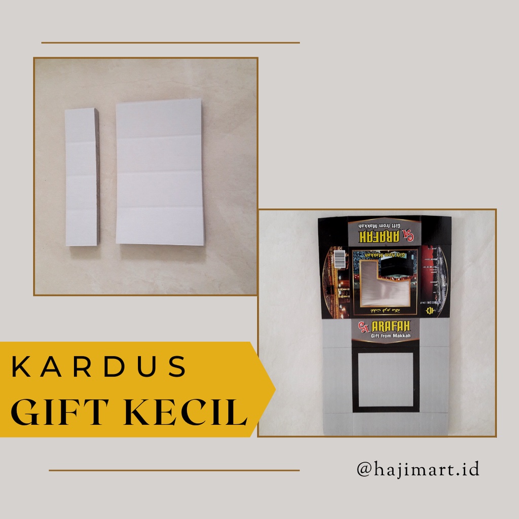 KARDUS GIFT/ BOX PAKET / KARDUS GIFT OLEH - OLEH HAJI UMROH