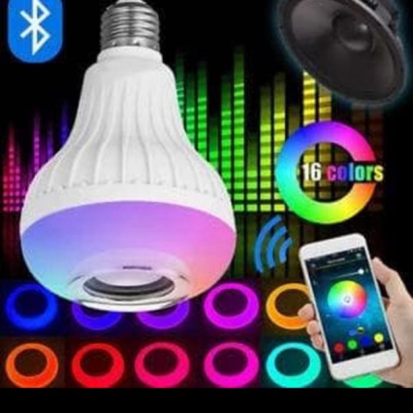 Dijual LED MUSIC BULB SPEAKER WIRELESS Murah