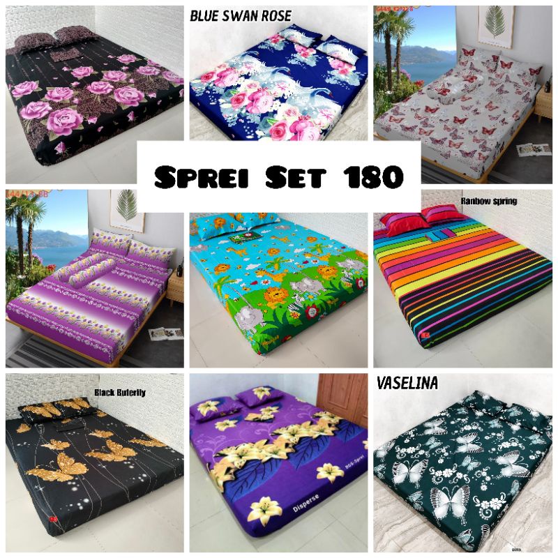 sprei homemade 180x200x20