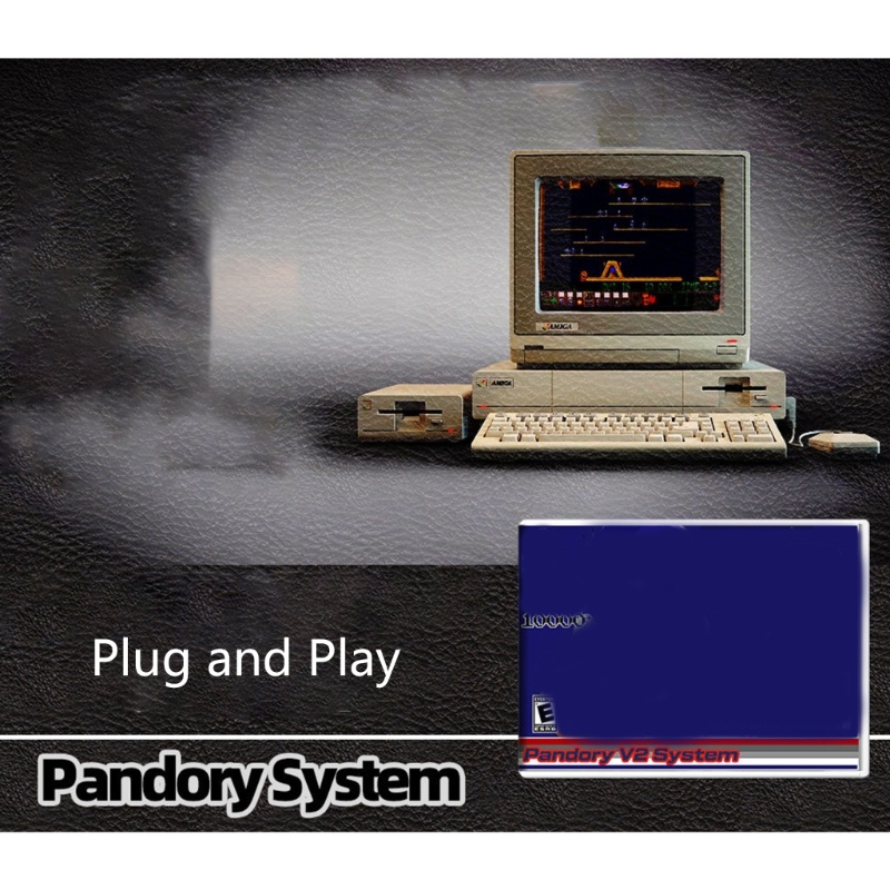 Zzz 2-generasi Amiga 500mini Koleksi Super Game Hack-Games A500 Platinum