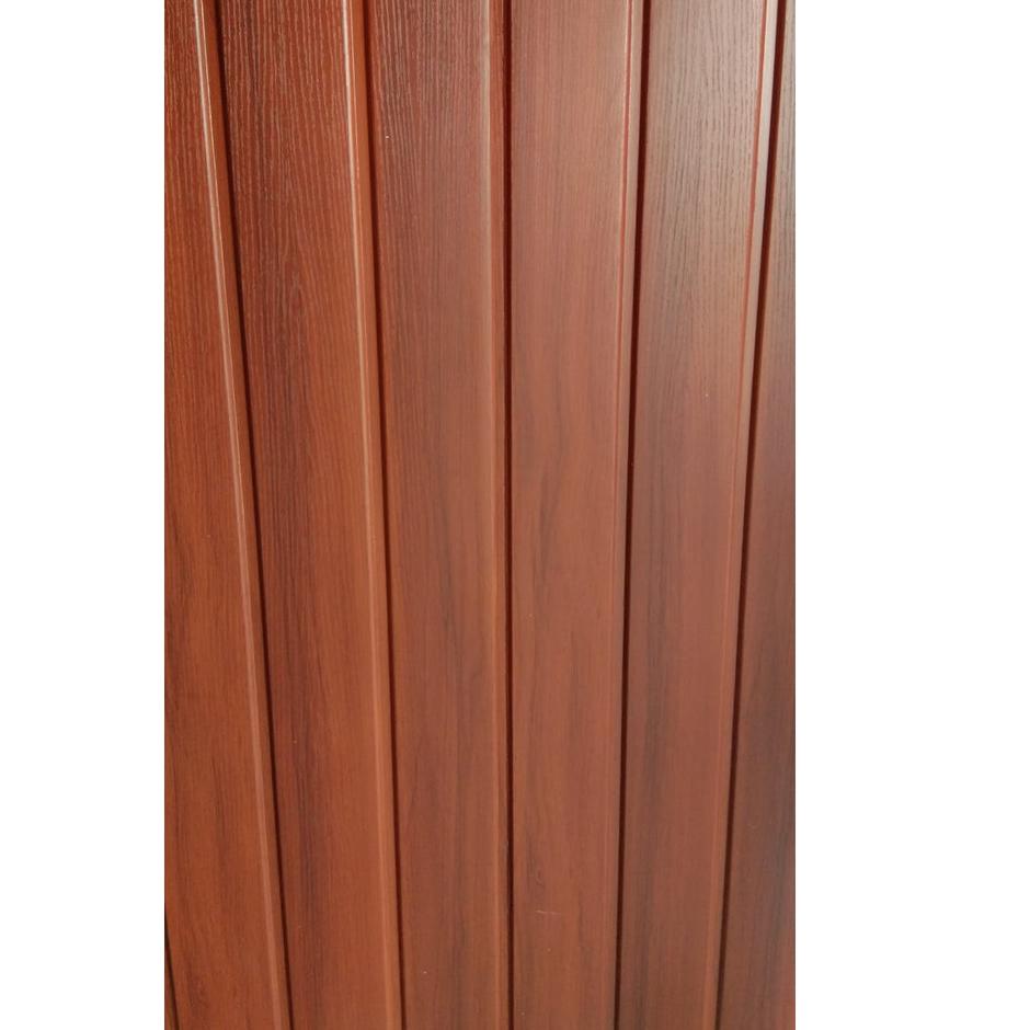 ♞ shunda plafon pvc serat kayu merah PL 3077-4 ❀