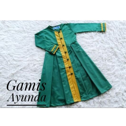 gamis ayunda/gamis toyobo terbaru/gamis lebaran terbaru/gamis couple ibu dan anak/gamis couple keluarga/gamis lebaran jumbo