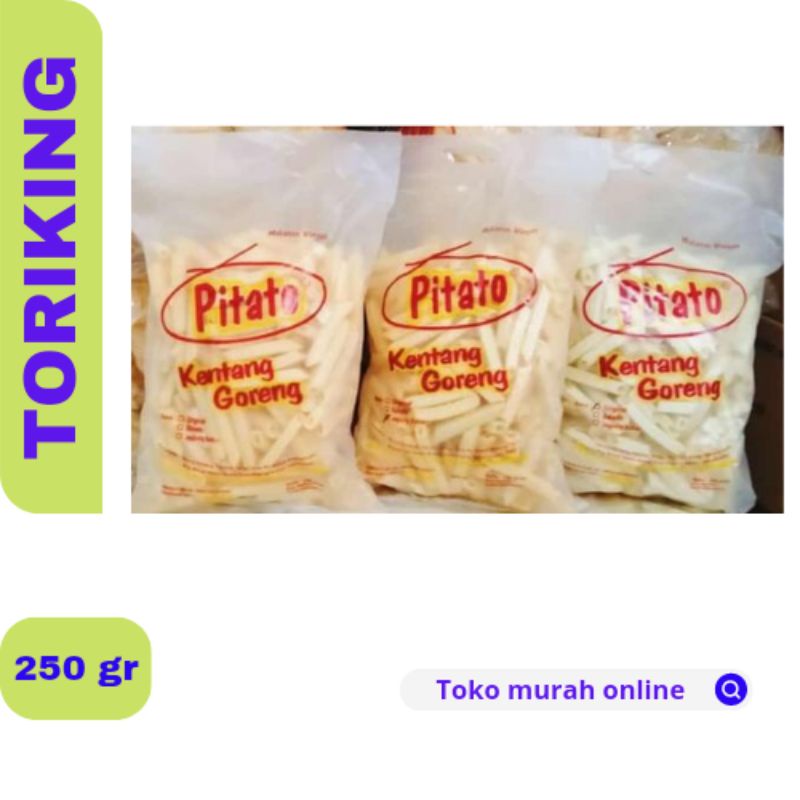 

PITATO KENTANG GORENG - ORI/BALADO/JAGUNG BAKAR 250gr