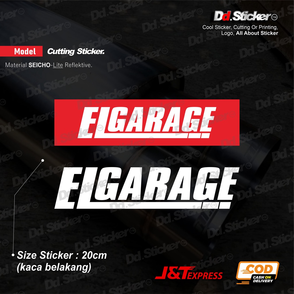 Sticker Elgarage | Cutting Sticker