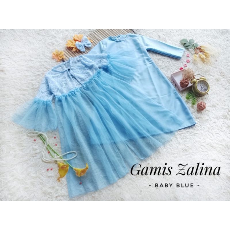 gamis zalina/gamis anak terbaru/gamis anak perempuan/gamis anak dan dewasa/gamis couple ibu dan anak/gamis couple mom kid