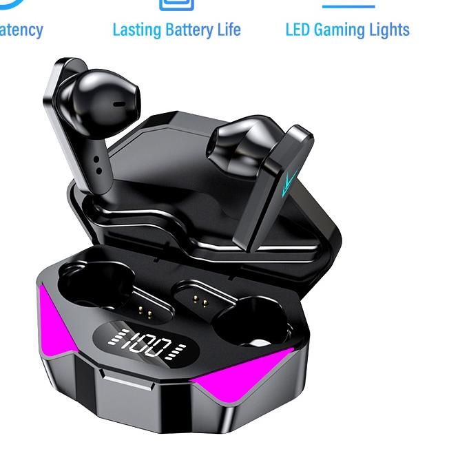 ➮ 【COD】Jovitech Headset Bluetooth Gaming TWS T23 (X15) Bluetooth V5.0 LED Smart Display ♝