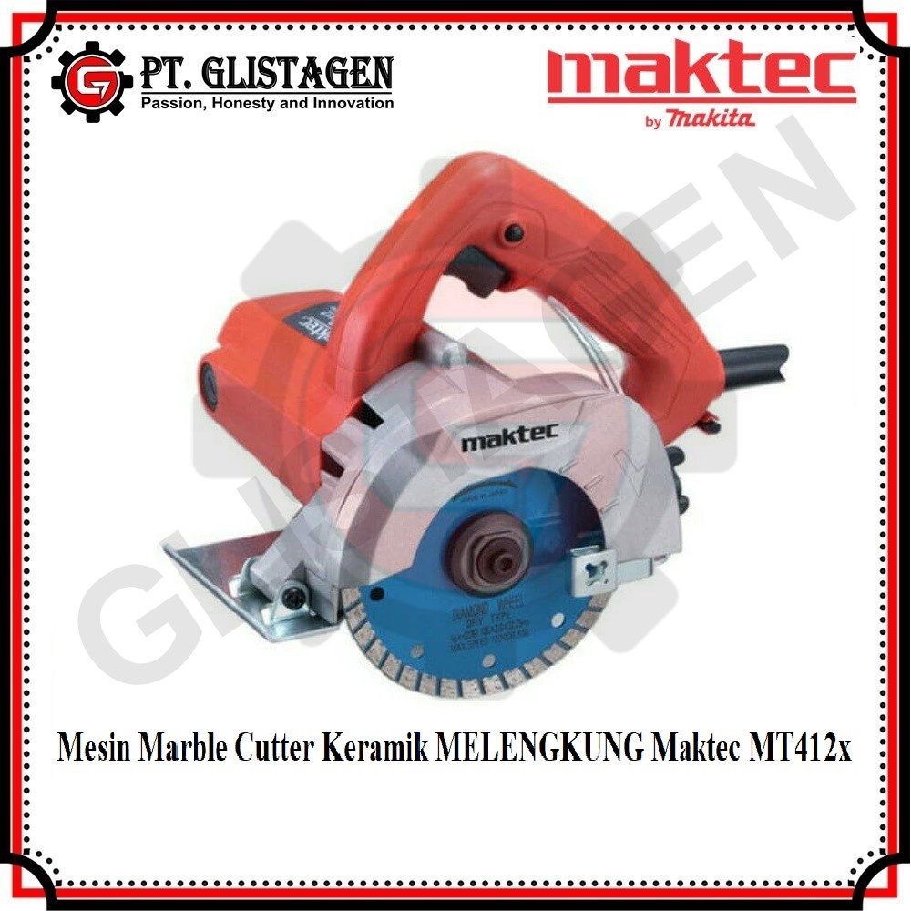 MAKTEC MT412x Mesin Marble Cutter Potong Keramik POTONG MELENGKUNG